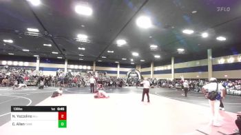 138 lbs Consi Of 64 #2 - Nico Yazzolino, All-Phase WC vs Colton Allen, Temescal Canyon WC