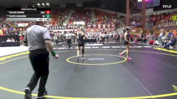 125 lbs Cons. Round 2 - Chloe Mund, Coffeyville-Field Kindley Hs vs Faith Hoover, Colby HS