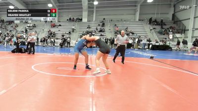 185 lbs Round Of 32 - Selieni Paseka, CA vs Heaven Whatley, SC
