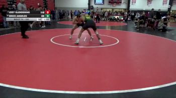 165 lbs Round 1 - Joey Glendening, Burlington Notre Dame vs Erick Angeles, CR Kennedy