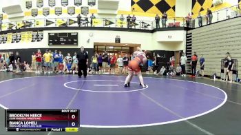 190 lbs Round 3 - Brooklyn Neece, Club Madison Wrestling vs Bianca Lomeli, Highland Wrestling Club