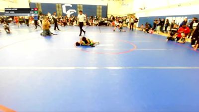 49 lbs Cons. Semi - Logan Lopez, Legacy Wrestling Center vs Max Luna, Cal Grapplers Wrestling Club