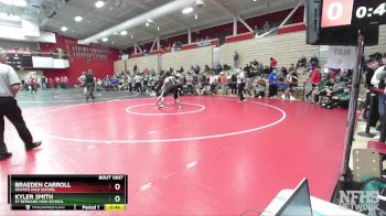 287 lbs Cons. Round 6 - Braeden Carroll, Novato High School vs Kyler Smith, St Bernard High School