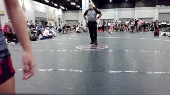 57 lbs Round 7 (10 Team) - Nara Jackson, Backyard Brawlers Pink vs Mila Gutierrez, Takedown Elite