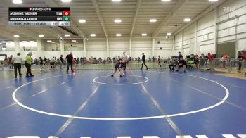 113 lbs Final - Jasmine Weiner, Team Tugman vs Jaribella Lewis, Empire WC