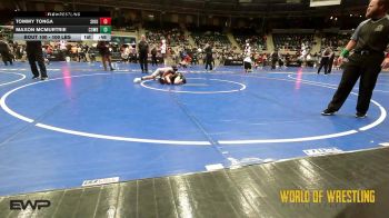 100 lbs Final - Tommy Tonga, Siouxland Wrestling Academy vs Maxon McMurtrie, Cowburn Wrestling Compound