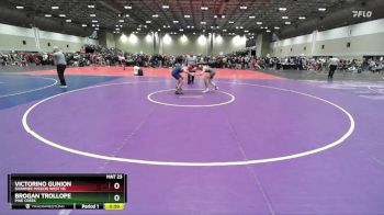 150 lbs Cons. Round 1 - Victorino Gunion, Shawnee Mission West HS vs Brogan Trollope, Pine Creek