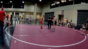 125 lbs Round 5 (6 Team) - Karson Rozas, Louisiana Mudbugs vs Caden Acuff, Crossroads Wrestling