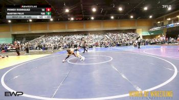 84 lbs Round Of 16 - Phinex Rodriguez, The Dalles Aztec Wrestling vs Masten Felix, Poway Elite