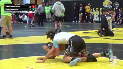 116 lbs Champ. Round 2 - Mateo Herrera, Anderson Attack WC vs Duke Hodson, Alpha Dawg