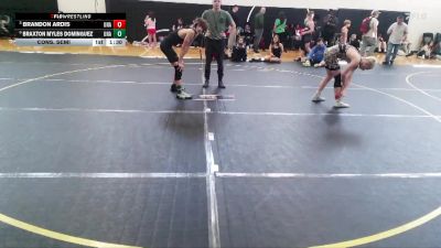 115/122 Cons. Semi - Brandon Ardis, Unaffiliated vs Braxton Myles Dominguez, Unaffiliated