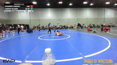 92 lbs Rr Rnd 3 - Channing Cherney, Storm 12U vs Landon Villines, OK Elite 12U Orange