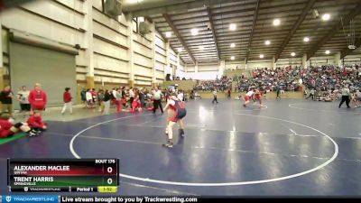 150 lbs Champ. Round 2 - Alexander Maclee, Uintah vs Trent Harris, Springville