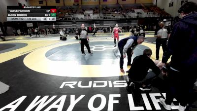 138 lbs Semifinal - Jayce Paridon, Lake Highland Prep vs Jason Torres, Malvern