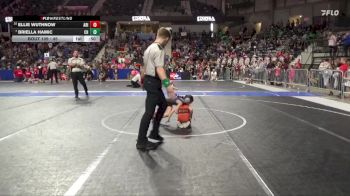 45 lbs Champ. Round 1 - Briella Hamic, Central Heights vs Ellie Wuthnow, Abilene