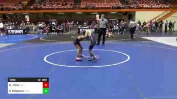 58 lbs Quarterfinal - Michael Dillon, Dethrone vs Ryder Ridgeway, Force 10 Wrestling Academy