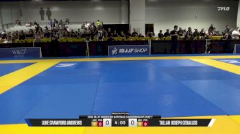 Mia Marie Campbell vs Eleesha Cabatino Velasquez 2026 American National IBJJF Jiu-Jitsu Championship