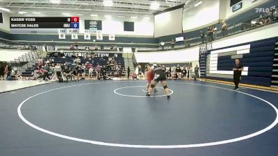 235 lbs Placement (4 Team) - Kassie Voss, Idaho vs Maycee Hales, Sanderson Wrestling Academy 1
