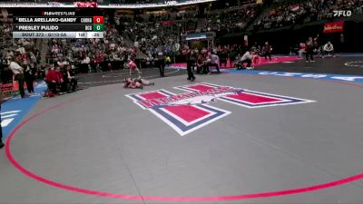 G110-5A 3rd Place Match - Presley Pulido, Discovery Canyon Girls vs Bella Arellano-Gandy, Coronado Girls