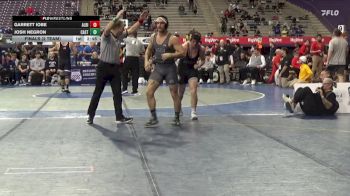 197 lbs Finals (2 Team) - Josh Negron, Castleton vs Garrett Iobe, Albion