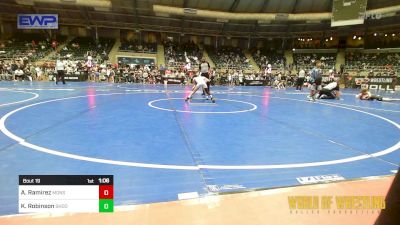 67 lbs Round Of 16 - Aaron Ramirez, Monster Garage vs Kyler Robinson, Shootbox Wrestling Club