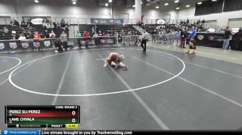 130 lbs Cons. Round 2 - Lane Chvala, IA vs Perez Eli Perez, IA