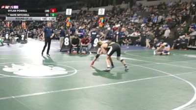 126 lbs Round Of 32 - Dylan Powell, Lowell (SF) vs Nate Mitchell, Del Oro (SJ)