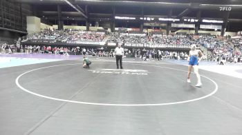 115 lbs Quarterfinal - Delaney Locke, Basehor-Linwood HS vs Olivia Gardner, Leavenworth HS