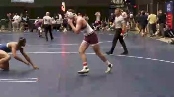 197 lbs Champ. Round 1 - Brahn Howard, Texas Wesleyan vs River Henry, Cumberland