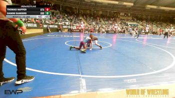 70 lbs Round Of 16 - Thomas Napper, Attack Wrestling Club vs Damini Sanders, Sherman Challengers