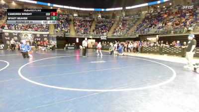 75 lbs Round Of 32 - Camoren Wright, Bedford vs Wyatt Beaver, Selinsgrove