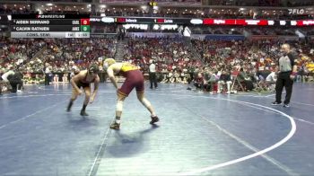 3A-132 lbs Cons. Semi - Aiden Serrano, Carlisle vs Calvin Rathjen, Ankeny