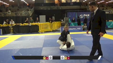 Lorrayne Souza Paulino De Queiro vs Solana Mary Leah McCaughen 2025 Pan Jiu Jitsu IBJJF Championship