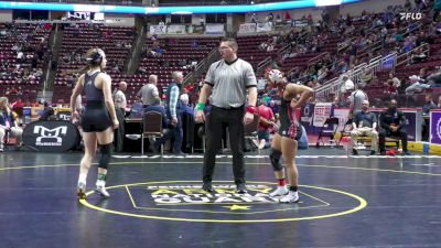 118 lbs First Round - Samiyah Rahming, Northeast-G vs Mia Scalise, Ringgold-G
