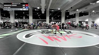Champ. Round 1 - Demarcus Turner, Nor Cal Take Down Wrestling Club vs Kyle Lew, Arkansas RTC