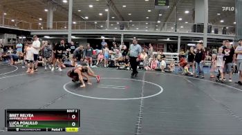 72 lbs Semis (4 Team) - Luca Poalillo, Iron Horse vs Bret Relyea, Hammers Blue