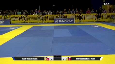 Matheus Medeiros Paiva vs Reese William Aubin 2025 Pan IBJJF Jiu-Jitsu No-Gi Championship