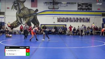 JV-27 lbs Round 3 - Martin Msenga, Cedar Rapids Jefferson vs Aiden Wulfekuhle, West Delaware, Manchester