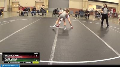 96 lbs Quarterfinal - Tyler Young, Bronco Wrestling vs Mayson Young, Savannah Wrestling Center