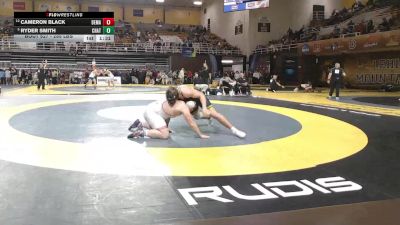 285 lbs Round Of 16 - Cameron Black, DeMatha Catholic vs Ryder Smith, Chattanooga Christian School