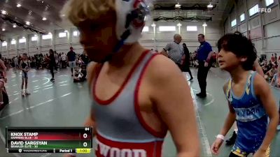 84 lbs Finals (2 Team) - Braxton Crowl, Hammers Blue vs Ari McKenna, Brawler Elite