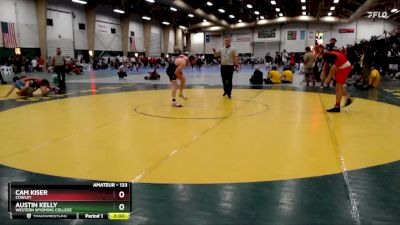 133 lbs Cons. Round 1 - Austin Kelly, Western Wyoming College vs Cam Kiser, Cowley