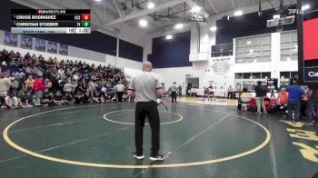 165 lbs 1st Place Match - Christian Stoeber, Fountain Valley vs Cross Rodriguez, Calvary Chapel/SA