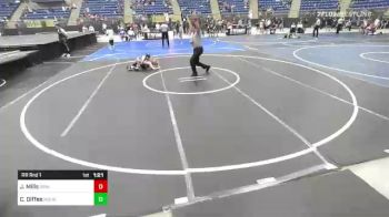 73 lbs Rr Rnd 1 - Jackson Mills, Grindhouse WC vs Czarlie Diffee, Mountain Wrestling