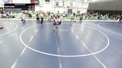 Junior Boys - 113 lbs Cons. Round 2 - Evan Jones, Illinois vs Jackson Schadegg, Black Ops WC