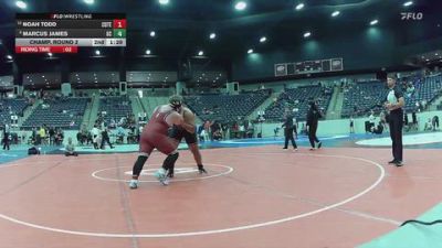 285 lbs Cons. Round 1 - Evan Huling, Cumberland (Tenn.) vs Brady Smith, Defiance College