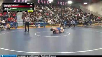 182 lbs Semifinal - Gavin Blondeaux, Green Valley vs Daniel Serrano, Slam! Nevada