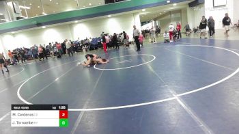 126 lbs Round Of 128 - Mark Cardenas, CO vs Joseph Tornambe, NY