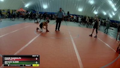 96 lbs Round 4 (6 Team) - Chase Randolph, Kardiac Kidz vs Bryson Slider, WEG3