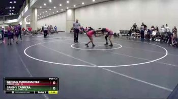 138 lbs Round 1 (10 Team) - Genesis Turrubiartez, Cypress Lake vs Saiomy Cabrera, Florida All-Stars